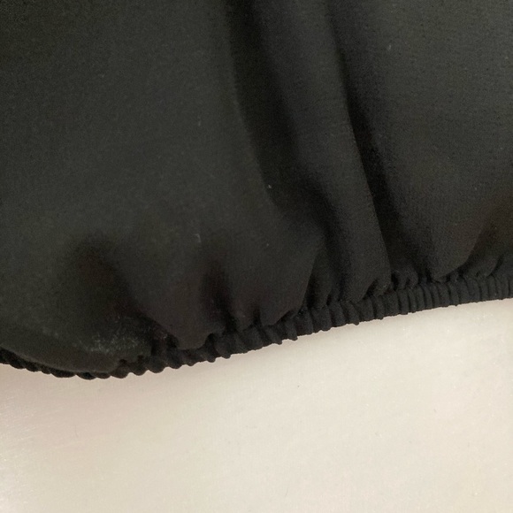 ❌SOLD Max Studio pleated black tank - Picture 5 of 7